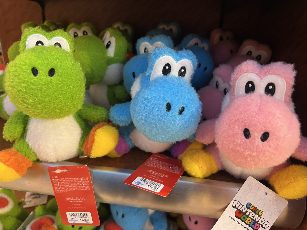 kohimangetsupon's tweet image. いちおしのヨッシー達😊💕
#USJ #USJファン