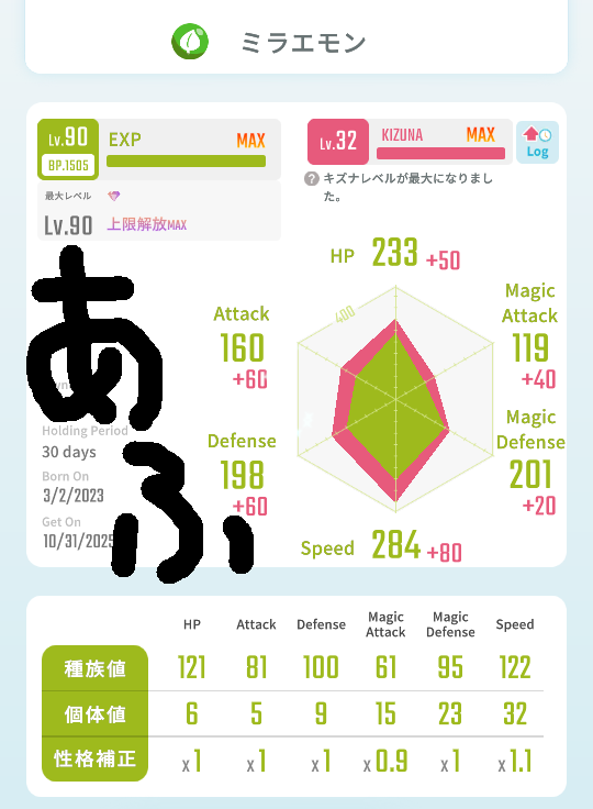 最速ミラエモンS364
ゆるく5万で置いておきます

9%だけど自分でSバフあるのえらい✨