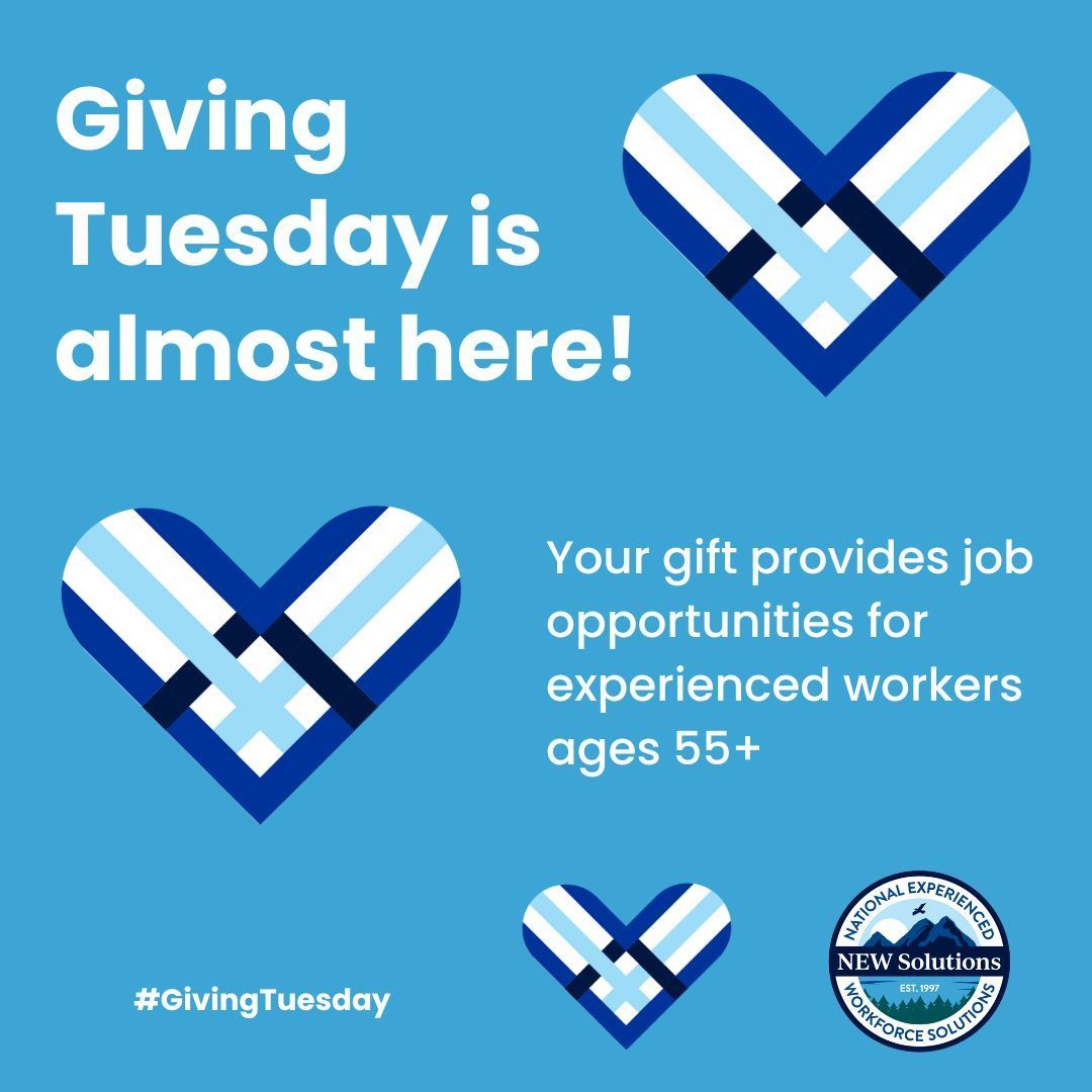 You can donate today! Your gift helps creates employment opportunities for thousands of experienced professionals. Donate at: buff.ly/lZ6mXF7 

Donations up to $5,000 are matched.