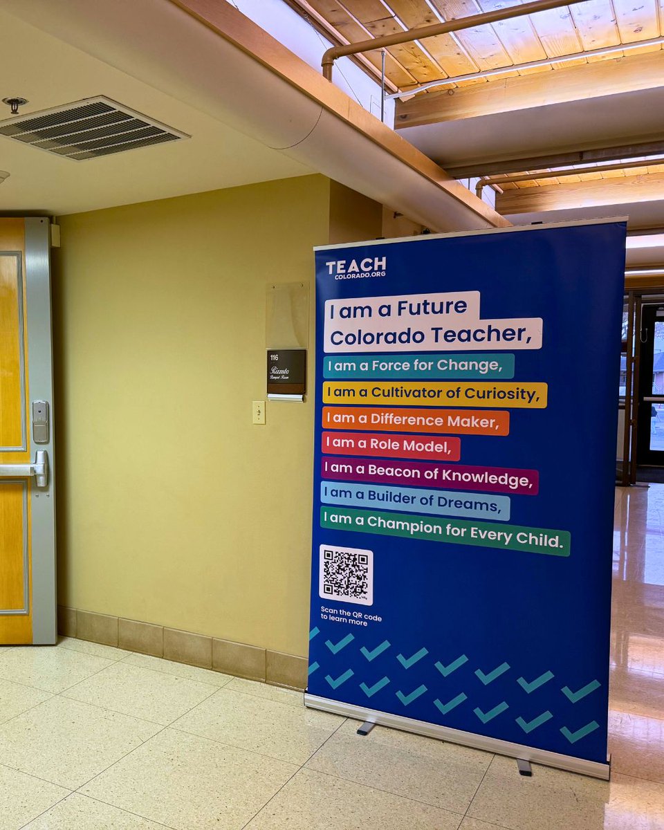 codepted's tweet image. We so enjoyed visiting La Junta last month! We partnered with TEACH Colorado to an event at Otero College to encourage more people in southeastern Colorado to pursue teaching careers. Learn more here: ed.cde.state.co.us/educatortalent…