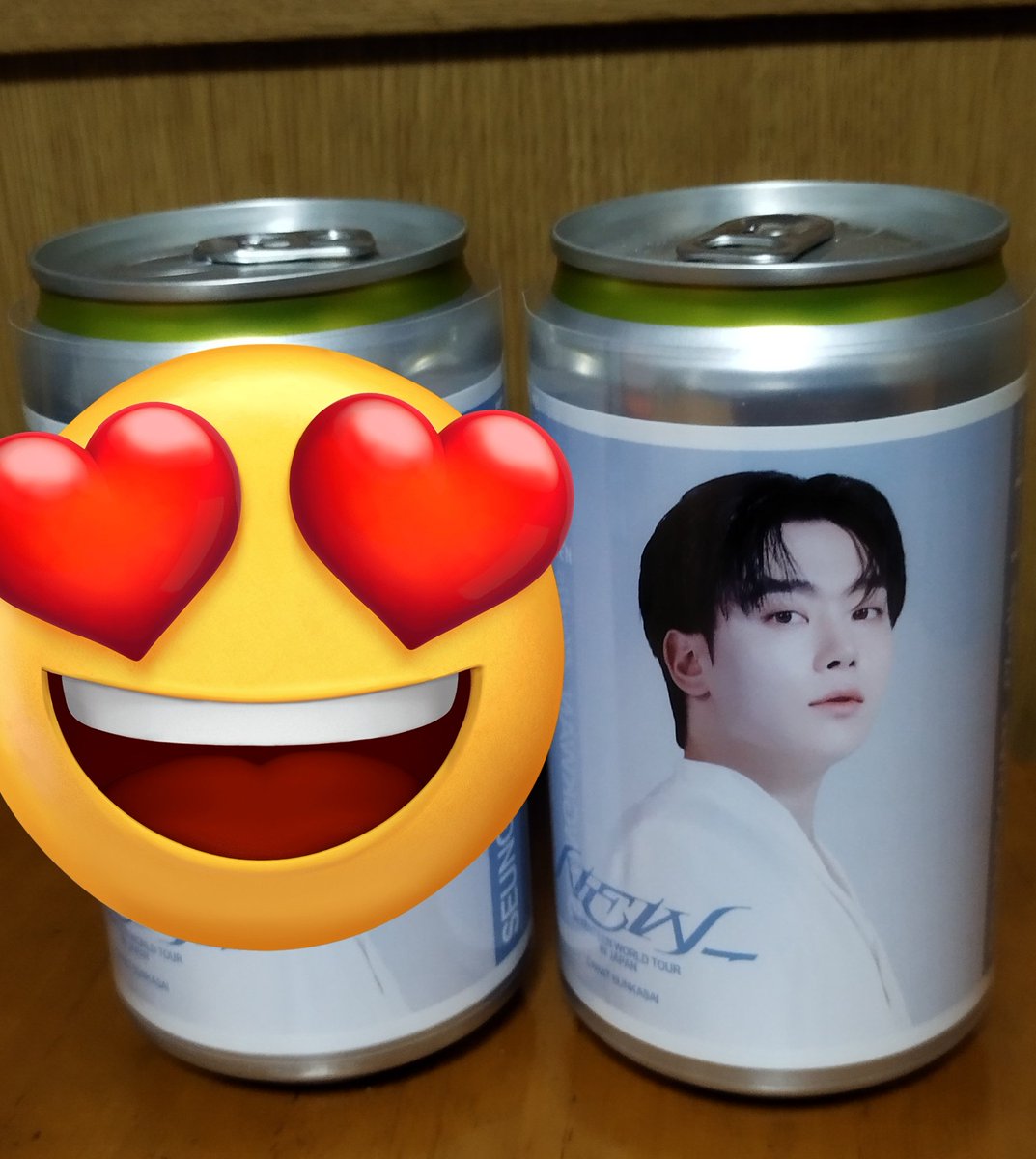 SEVENTEEN NEWセブチ 缶ジュース レモンスカッシュ 交換 【求】 ジュン