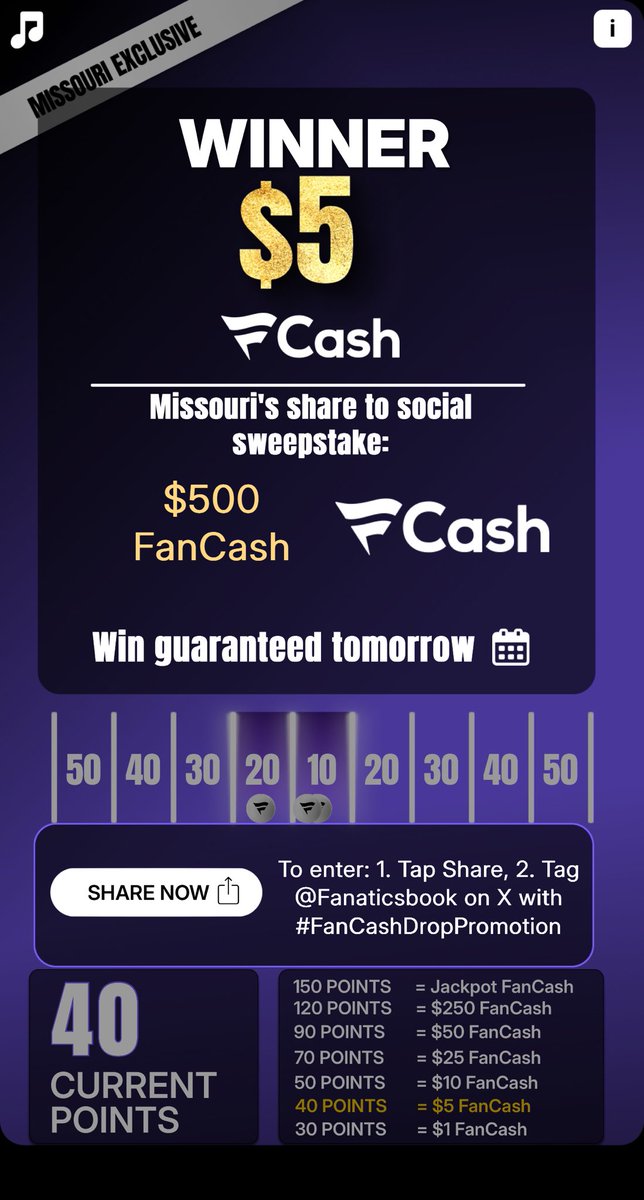 cstern23_'s tweet photo. Play the #FanCashDropPromotion today

⁦@FanaticsBook⁩  https://t.co/AR6GB8gsbG https://t.co/ZQA3UCAJUB