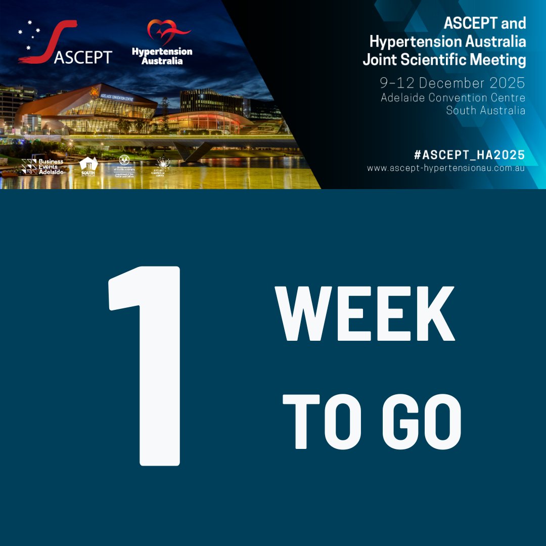 ASCEPT & Hypertension Aus Joint Scientific Meeting tweet media