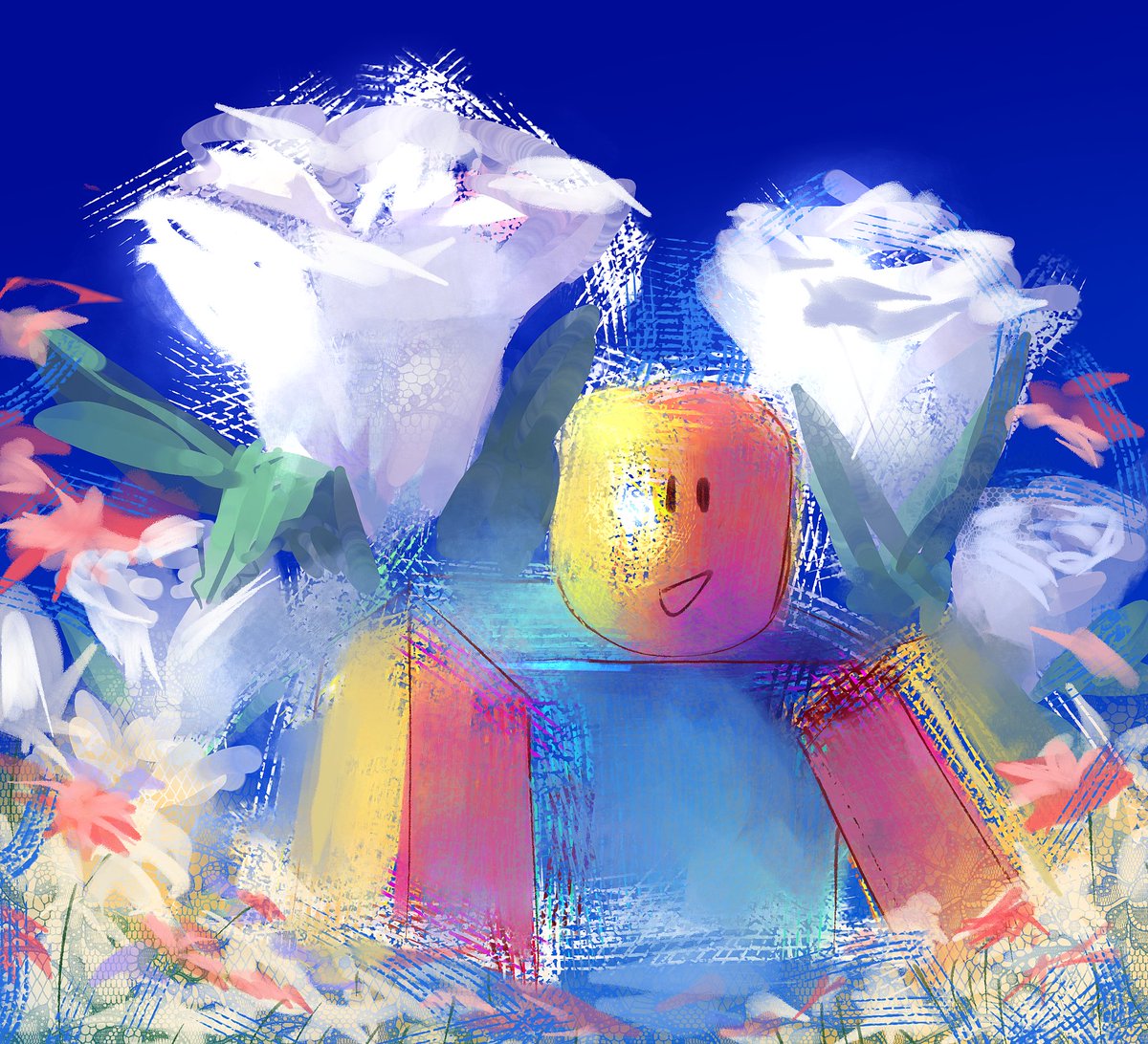 FlyingVii's tweet image. drawing with my finger again after 109394028 years #robloxart