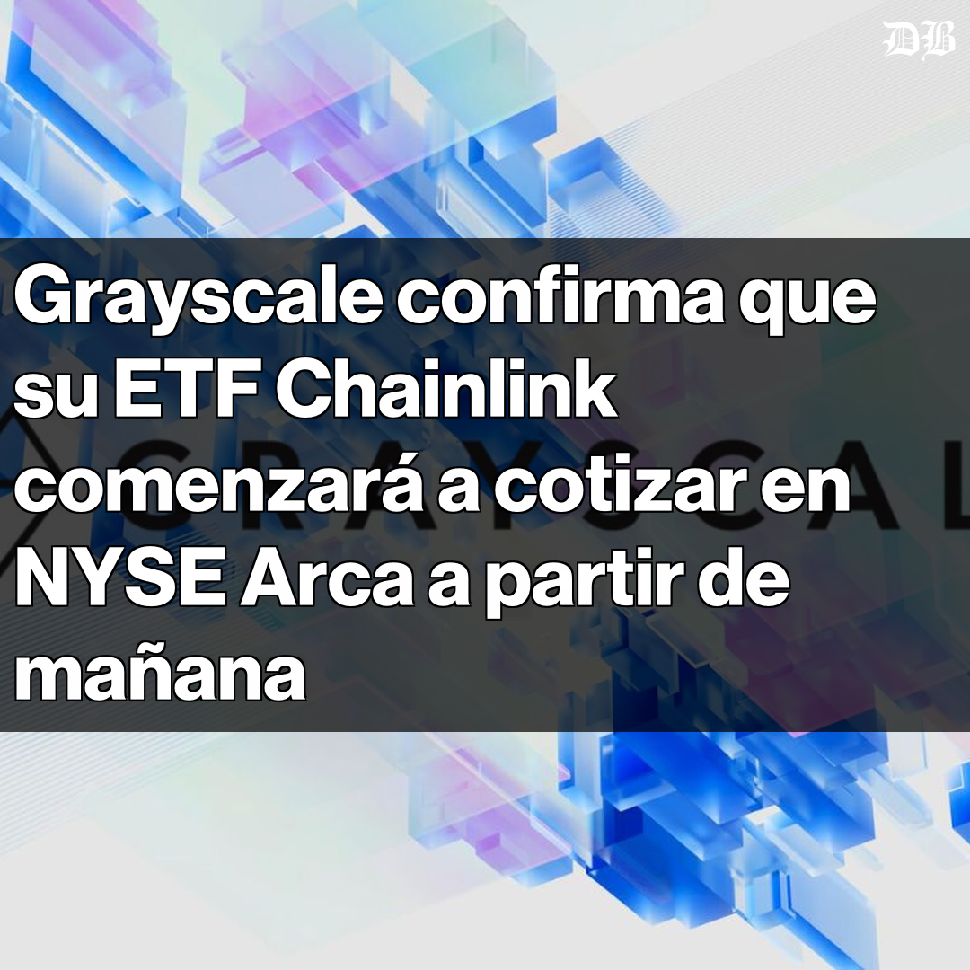 🚀 Nueva era para las criptomonedas en EE. UU. Grayscale lanza su ETF  basado en Chainlink en NYSE Arca desde mañana. Este es el primer ETF en su  tipo, promoviendo la adopción