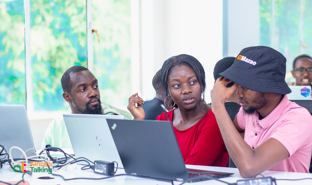 Africastalking's tweet image. Flashback to January 2025! 💡

🎶 What a day of code and rhythm! We built innovation and solutions around music composing and performance using #SonicPi. From Classical to EDM, our community of live coders showed off incredible creativity. Learn to code creatively and make music!…