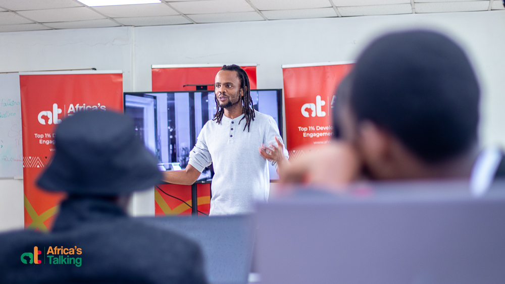 Africastalking's tweet image. Flashback to January 2025! 💡

🎶 What a day of code and rhythm! We built innovation and solutions around music composing and performance using #SonicPi. From Classical to EDM, our community of live coders showed off incredible creativity. Learn to code creatively and make music!…