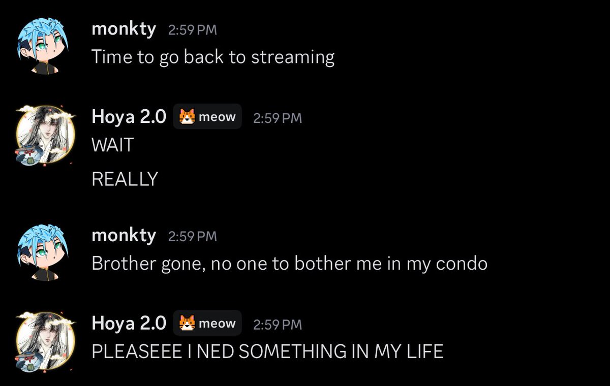 Tell an oomf gonna go back to streaming and this is how they react, love it