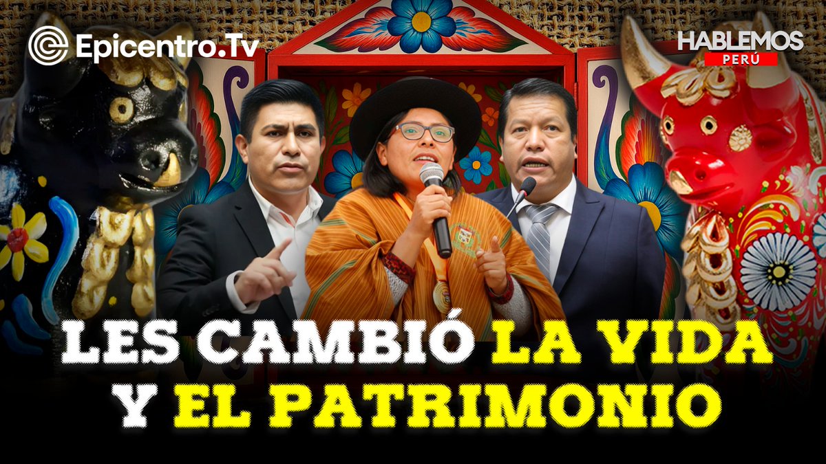 🚨#Exclusivo | Congresistas de Ayacucho: ingresaron al parlamento declarando patrimonios en cero y ahora son la envidia de cualquier rico y desde Ucayali, dejan libre a líder del temido Comando Vermelho. Únete a #HablemosPerú con <a href="/ABuenaluque/">Anuska Buenaluque</a> a las 7 p. m. 👉