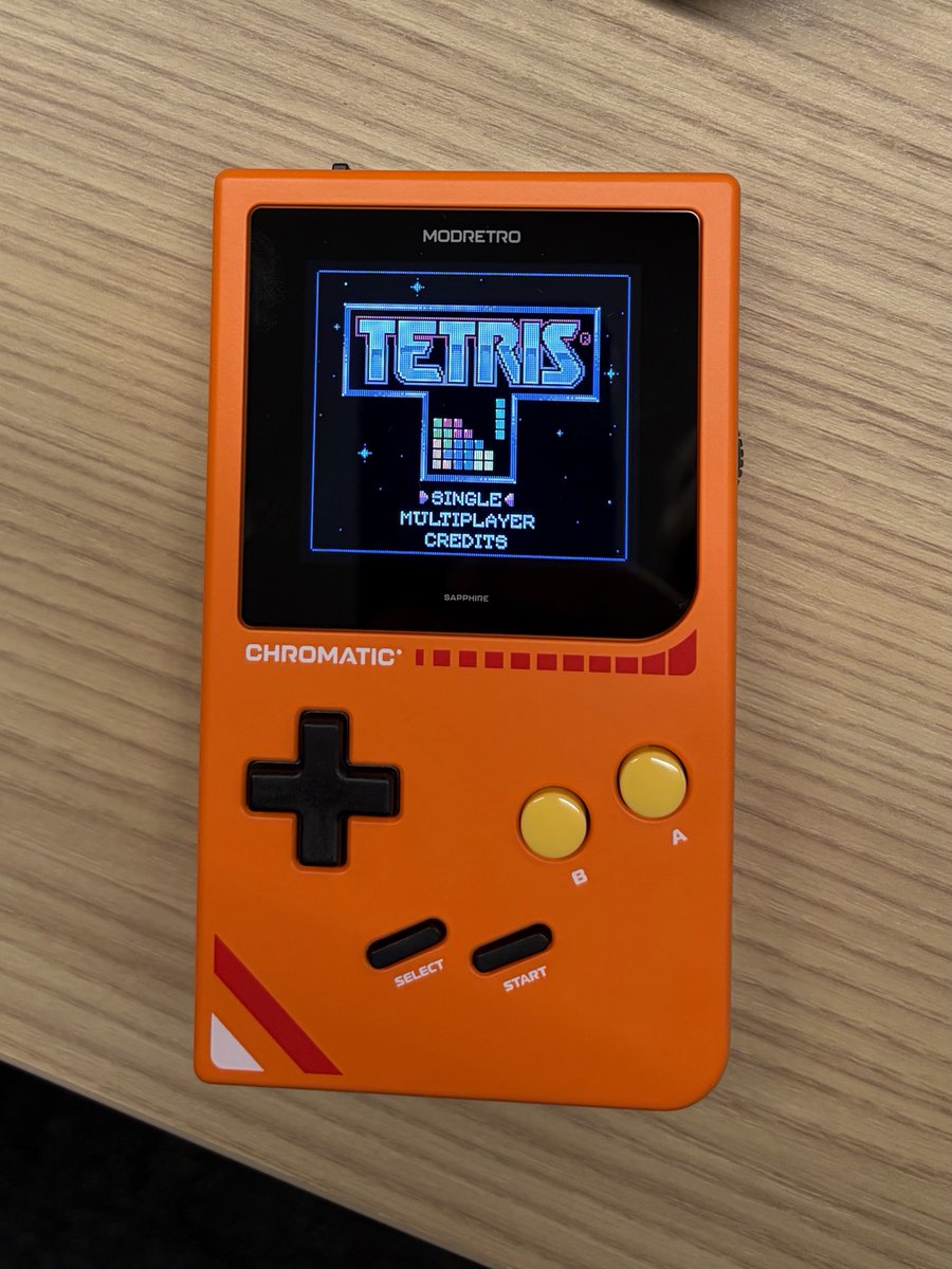 davidmarcus's tweet image. This @modretro Chromatic really made me smile, @PalmerLuckey. Thanks for making these on the side. Brought me back big time!