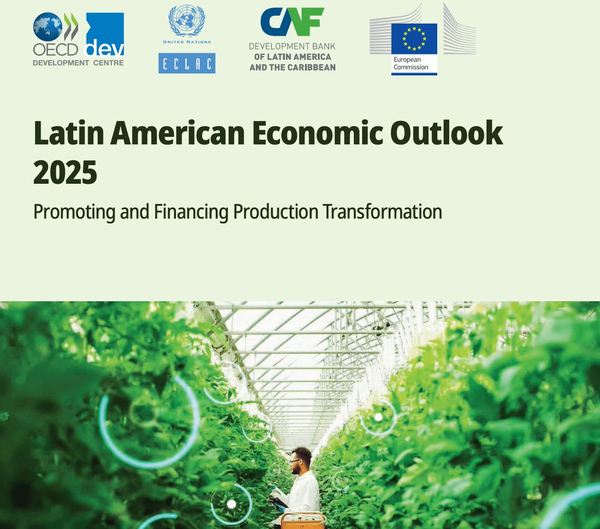 ESZ_smartgov's tweet image. 🌎💡El nuevo Latin American Economic Outlook 2025 es claro: #ALC necesita una transformación productiva profunda si quiere crecer, competir y adaptarse al cambio climático.

Hoy invertimos menos del 0.5% del PIB en desarrollo productivo (vs 3% en OECD), 1 de cada 2 personas…