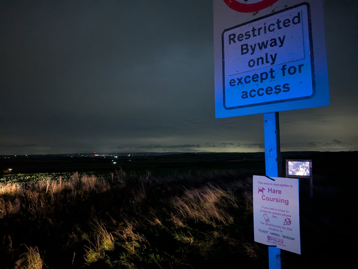 TVP_RuralCrime's tweet photo. Our officers are focusing patrols at poaching hot spots across the Thames Valley and throughout the night.

We are also completing bail checks on two individuals arrested on suspicion of stealing trailers last week around Oxford.

#NotOnOurPatch https://t.co/9ku0ApgsCH