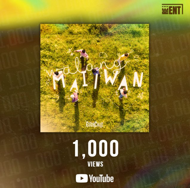 𝐖𝐄 𝐃𝐈𝐃 𝐈𝐓 — 𝟏,𝟎𝟎𝟎 𝐌𝐕 𝐕𝐈𝐄𝐖𝐒! 🎉

The ‘Walang Maiiwan’ music video reached 1 K views! Thank you so much, CR:OUDS 💛

youtu.be/ZfYYYPEArWk?si…

𝐓𝐨𝐠𝐞𝐭𝐡𝐞𝐫 𝐖𝐞 𝐃𝐫𝐞𝐚𝐦 𝐅𝐨𝐫𝐞𝐯𝐞𝐫

#EverChildPH #WalangMaiiwan #TogetherWeDreamForever
