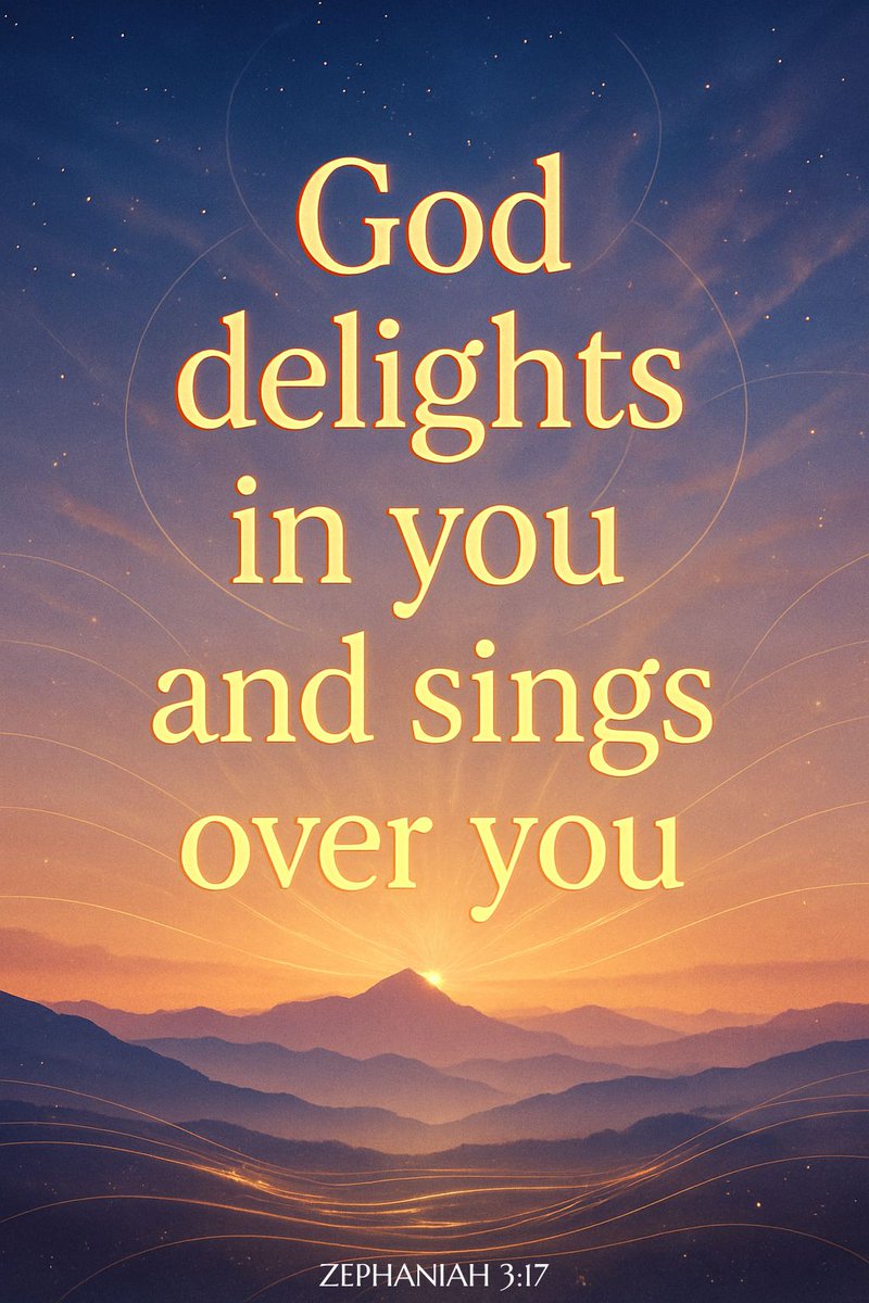 TheBibleReels's tweet image. The Lord your God is with you, the Mighty Warrior who saves. He will take great delight in you; in his love he will no longer rebuke you, but will rejoice over you with singing. Zephaniah 3:17
