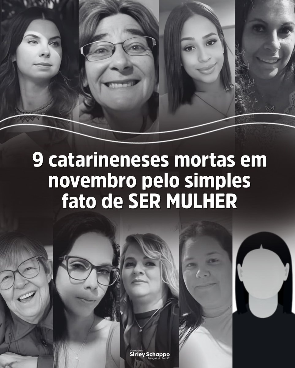 KriskaCarvalho's tweet image. É uma epidemia! O femininicidio virou epidemia! Precisamos cobrar a justiça e gritar muito. Basta de femininicidio!

&quot;A morte violenta de Catarina Kasten chocou Santa Catarina esta semana. Além dela, mais 8 mulheres foram vítimas de feminicídio no mês de novembro em nosso estado.…