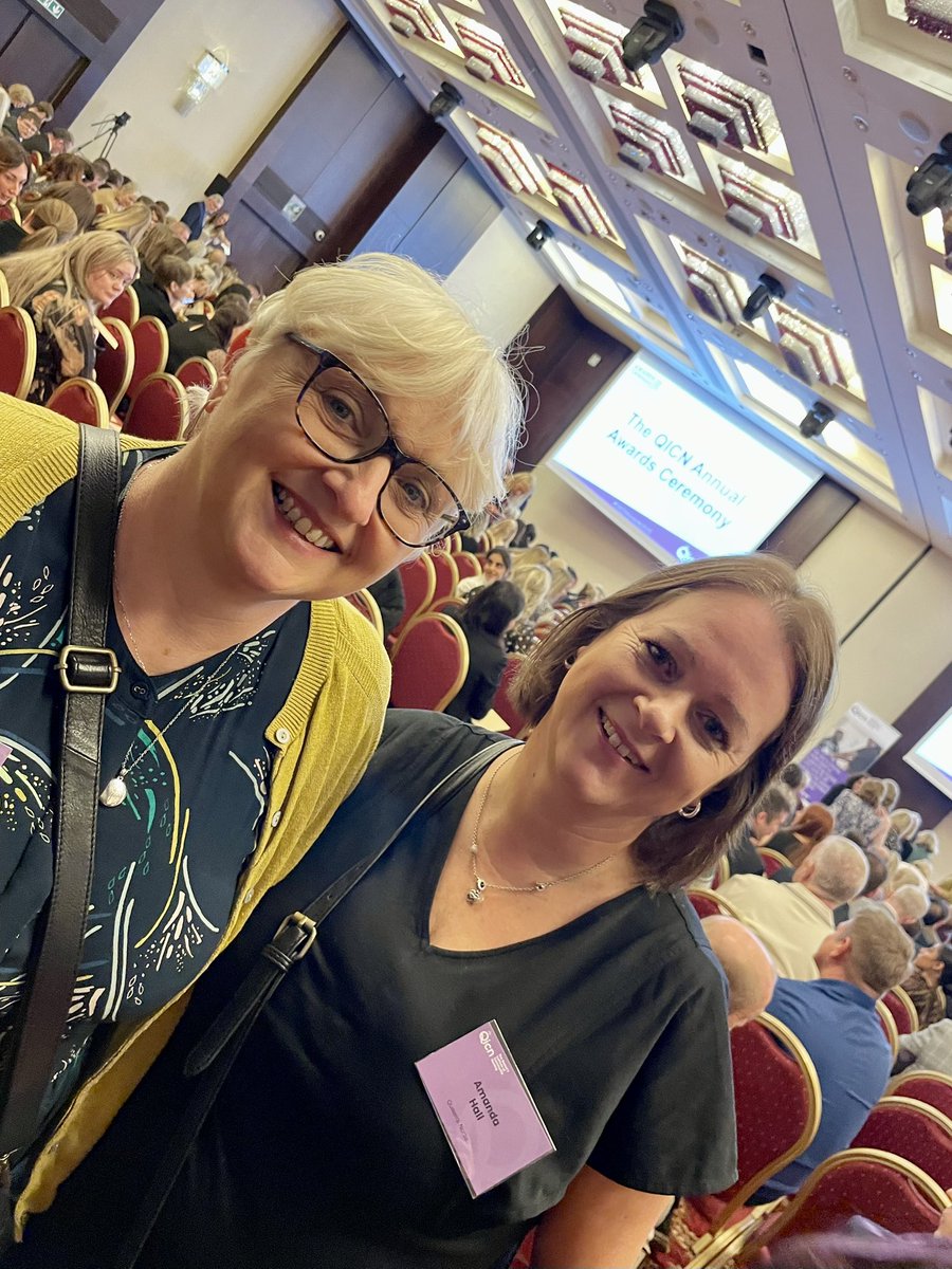 So humbled to have been awarded the title of Queen's Nurse, an amazing day celebrating with so many wonderful community nurses, alongside my friend and colleague for many years <a href="/CarolPayto52604/">Carol Payton</a> 
#healthvisiting #fnp #queensnurse #QICNAwards2025