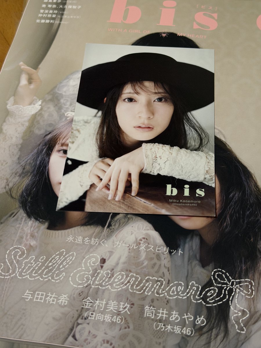 特典(セブンネット)のポストカードはランダム(美玖ちゃん、与田さん