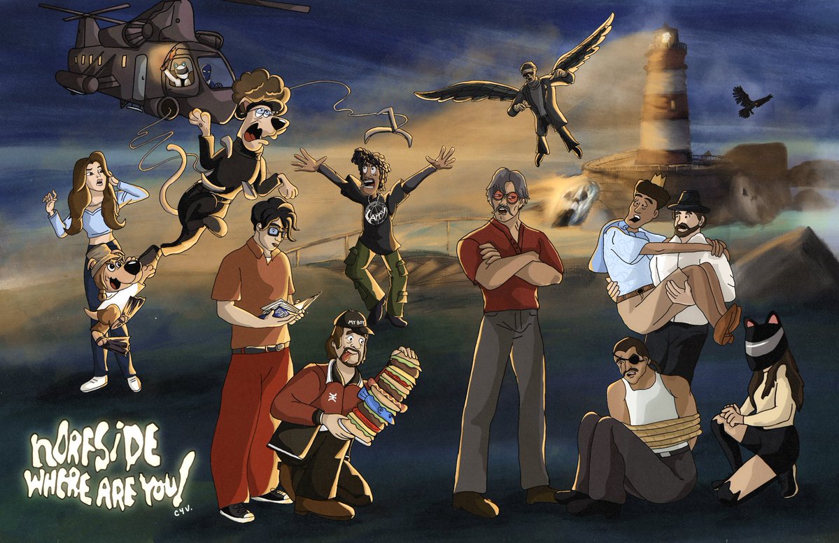 NORF x Scooby Doo 🔍🐕
WHERE ARE YOU!?! 

*but like fr where are u?