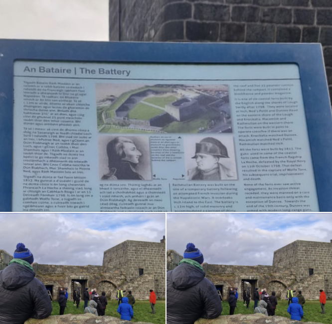 Deirdra Friel led a tour of The Battery - built in 1810 as one of six on the shores of the lough. It was built 200 years after the Flight of the Earls, the fort and is a reminder of Ireland’s troubled history.
#midulsterpeaceplus
#ancientclans
ancientclans.org/heritage-site/…