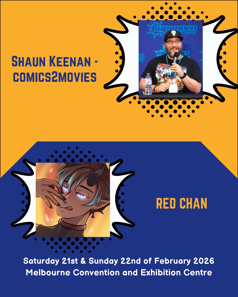 BookfairAus's tweet image. Let’s give a very warm welcome to these exhibitors from the Graphic Novel genre who are attending the very first Melbourne Book Fair Australia, presented by Book Addiction! Can’t wait to see you (and them!) there 💫