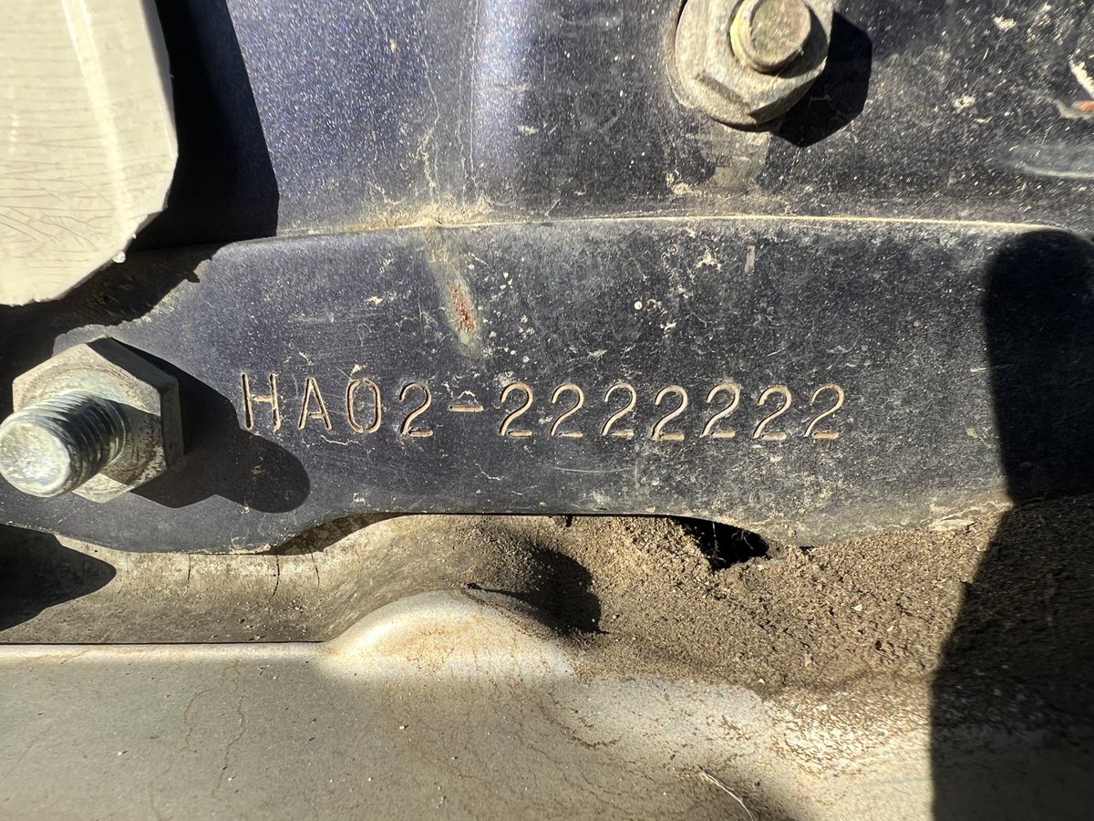 BusMagic_hkd's tweet image. こんな車体番号初めて見た👀

#ゾロ目
#カブ