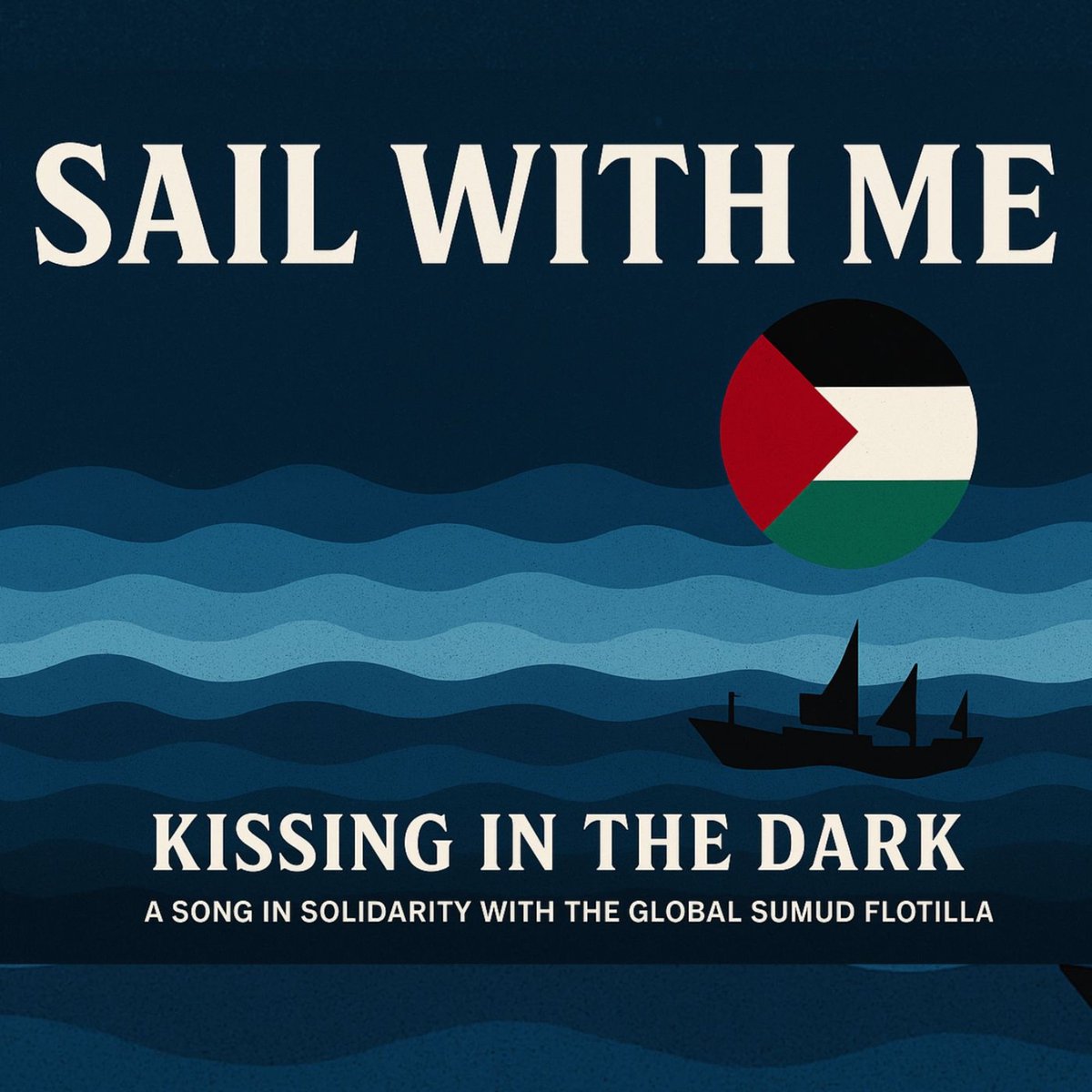 Kissing in the dark - "Sail with me" - (Global Sumud Flotilla) - video - 2025 - (with percussion)
youtube.com/watch?v=wLWaLO…
Compás in 5/4:  5+3+2+3+2