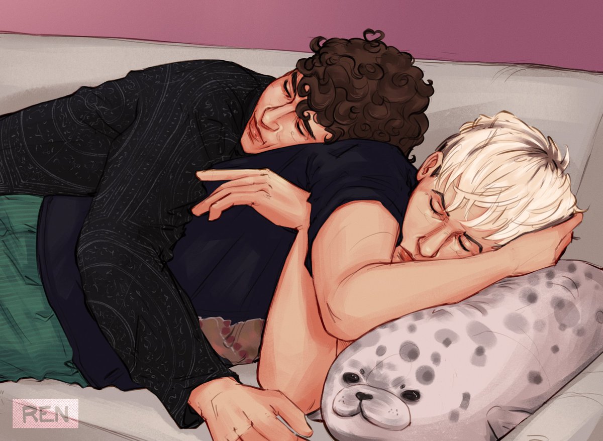 post takeout nap #phanart #danandphil