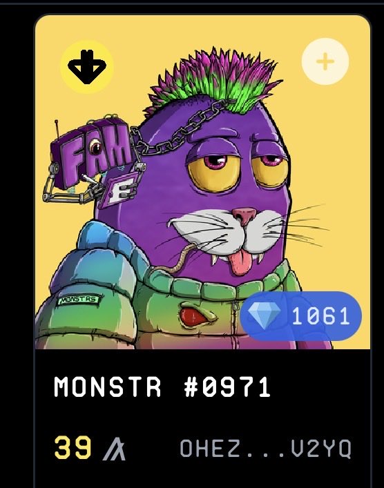 alg0rand_algo's tweet image. Hey FAM is this the one #  @famversedotxyz  @downbad_algo