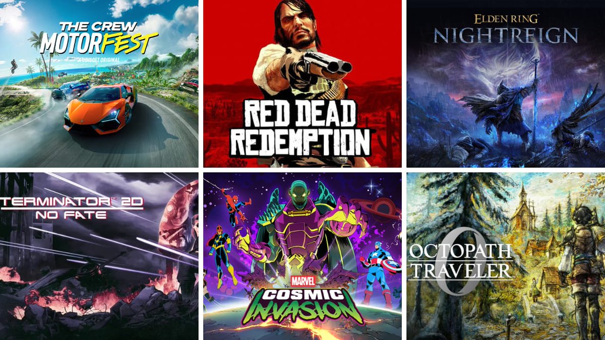 TestmoiJeuxVid's tweet image. actu-jeux.com/xbox-game-pass…

#DETECTIVERainyNight #OctopathTraveler0 #ROUTINE  #MontezumasRevenge #DomeKeeper #Terminator2DNOFATE #AvatarFrontiersOfPandora #LostRecordBloomAndRage #BanishersGhostOfNewEden #TheCrewMotorfest