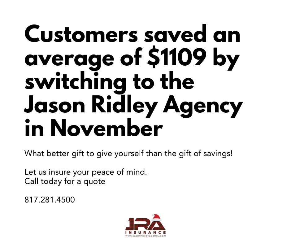 It's literally Jason's favorite things around here—YOU save some dough! and YOU save some dough! and YOU save some dough! Give yourself the gift of savings by switching to the Jason Ridley Agency and let us insure your peace of mind in 2026!🤑 ❄️ 🎅