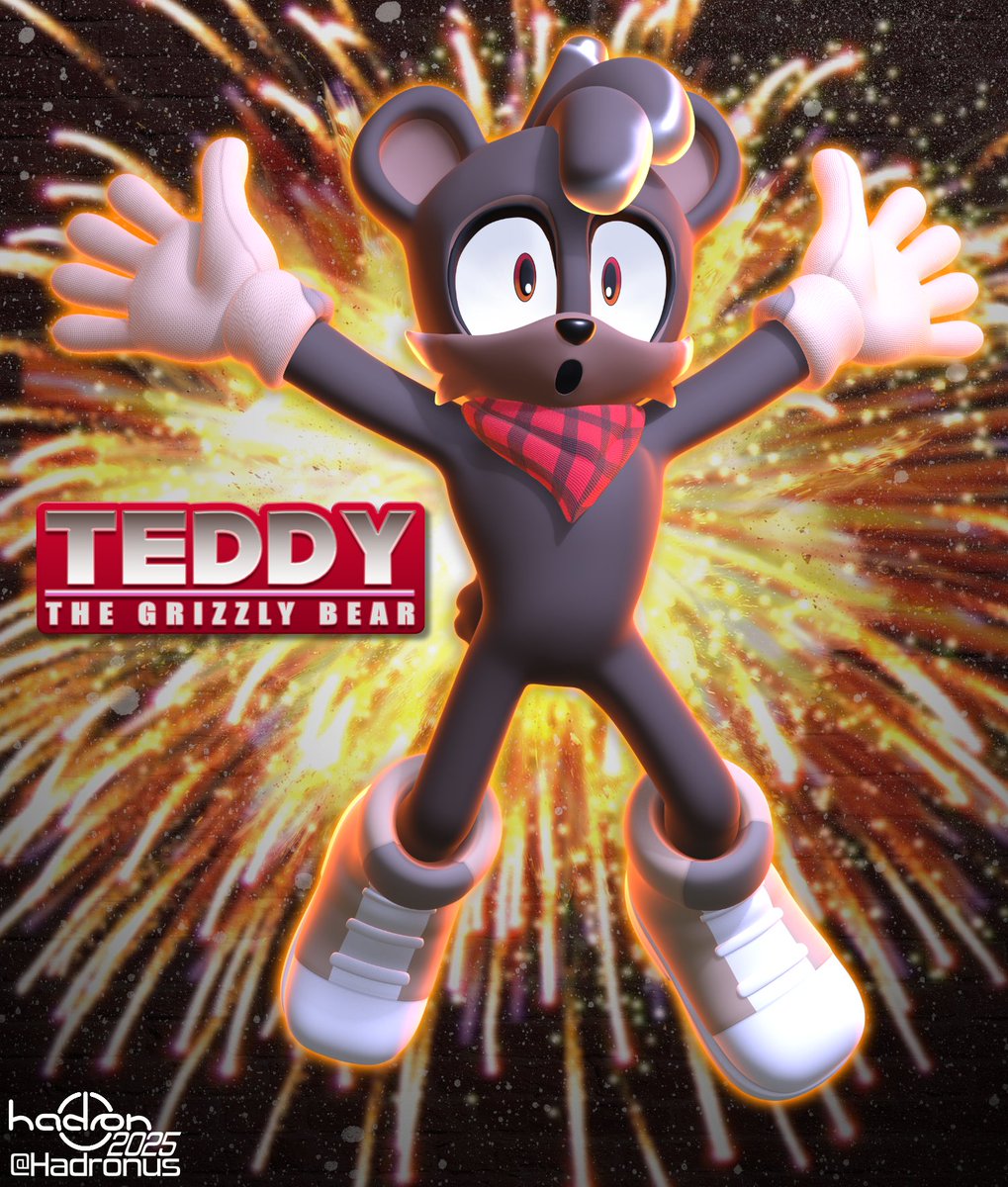 Commission for <a href="/98JustAGuy89/">Jason</a> of their character, Teddy the Grizzly Bear!