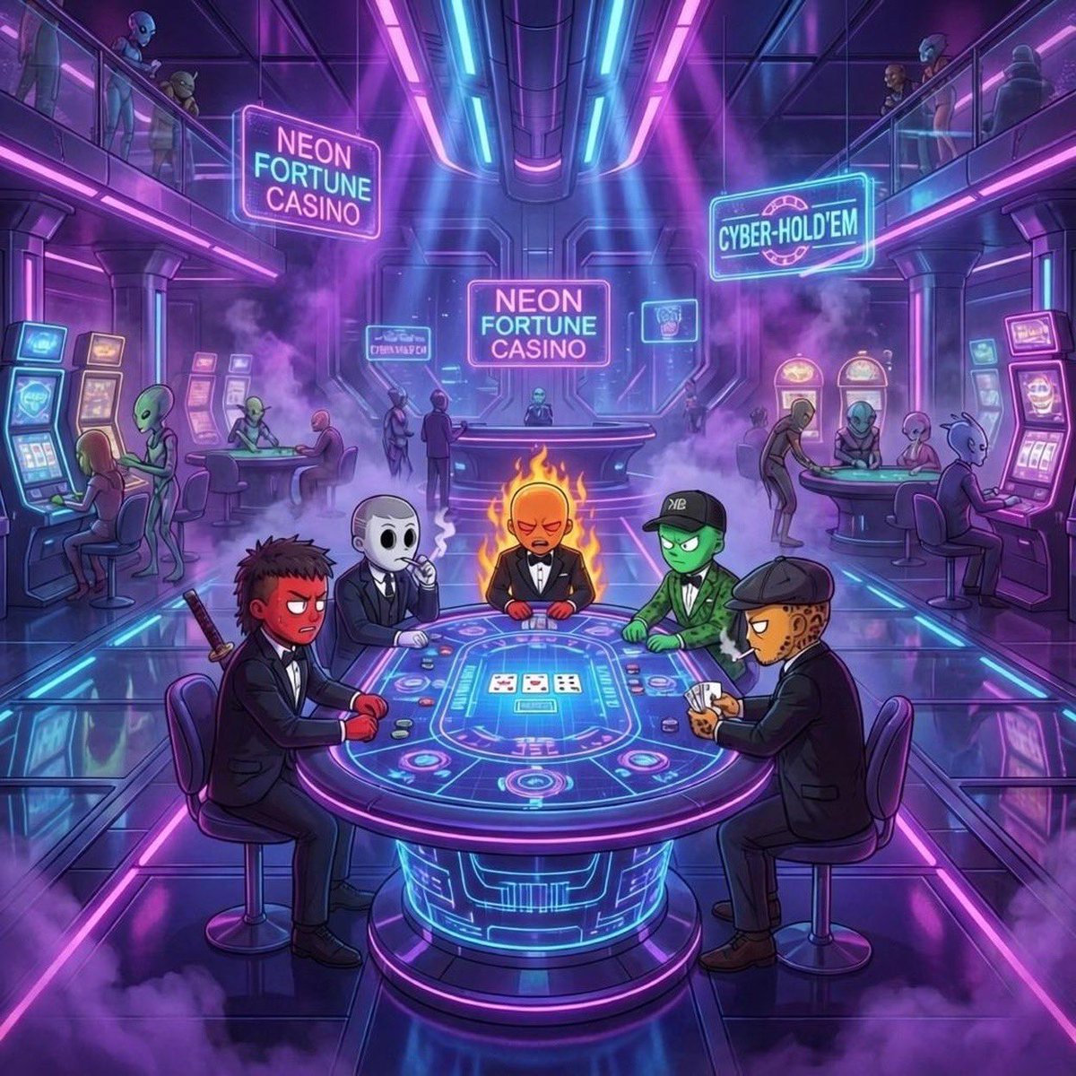 Babykeysm's tweet image. Who else is   “all in” on the @KushlingsNFT ♠️♣️♦️♥️

If you are holding strong post your NFT down below 👇 

#poker #NFTCollectors #NFTCommunity #kushlings