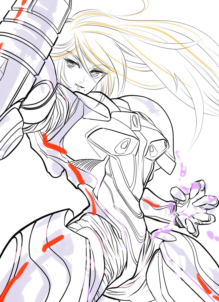 メトロイドプライム４BEYONDのサムス姐さん。 [work in progress]