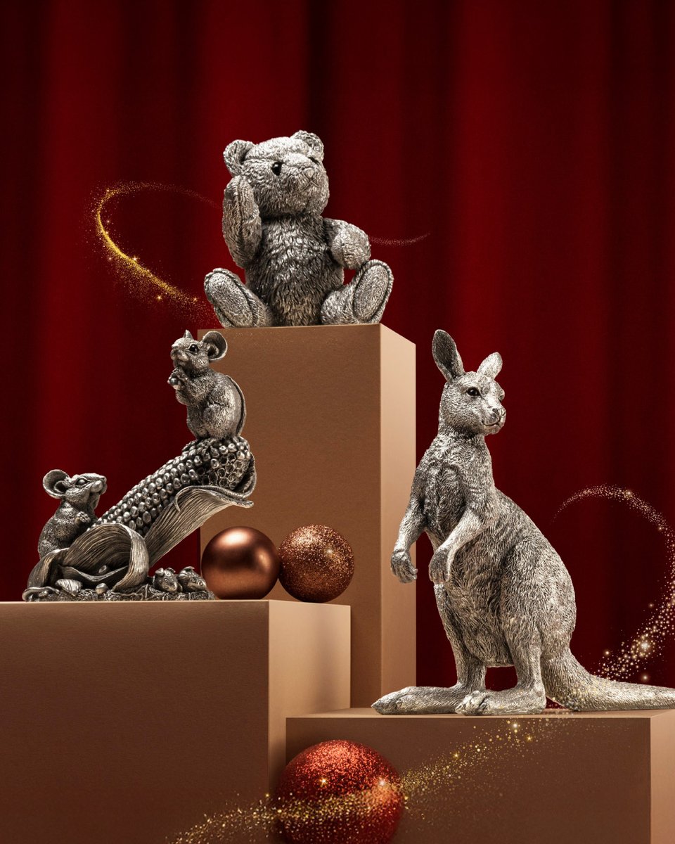 For animal lovers.

Charming figurines that add a delightful touch to any home décor.

#Comyns #ComynsSilver #WilliamComyns #Silver #Gifts #Christmas