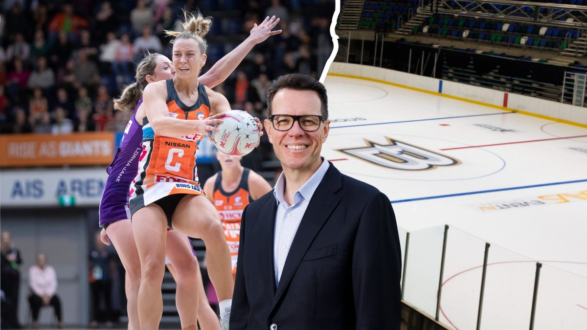 Super_Couch's tweet image. AIS Arena open for business. Just not for the four months it's an ice hockey rink ... canberratimes.com.au/story/9123229/…