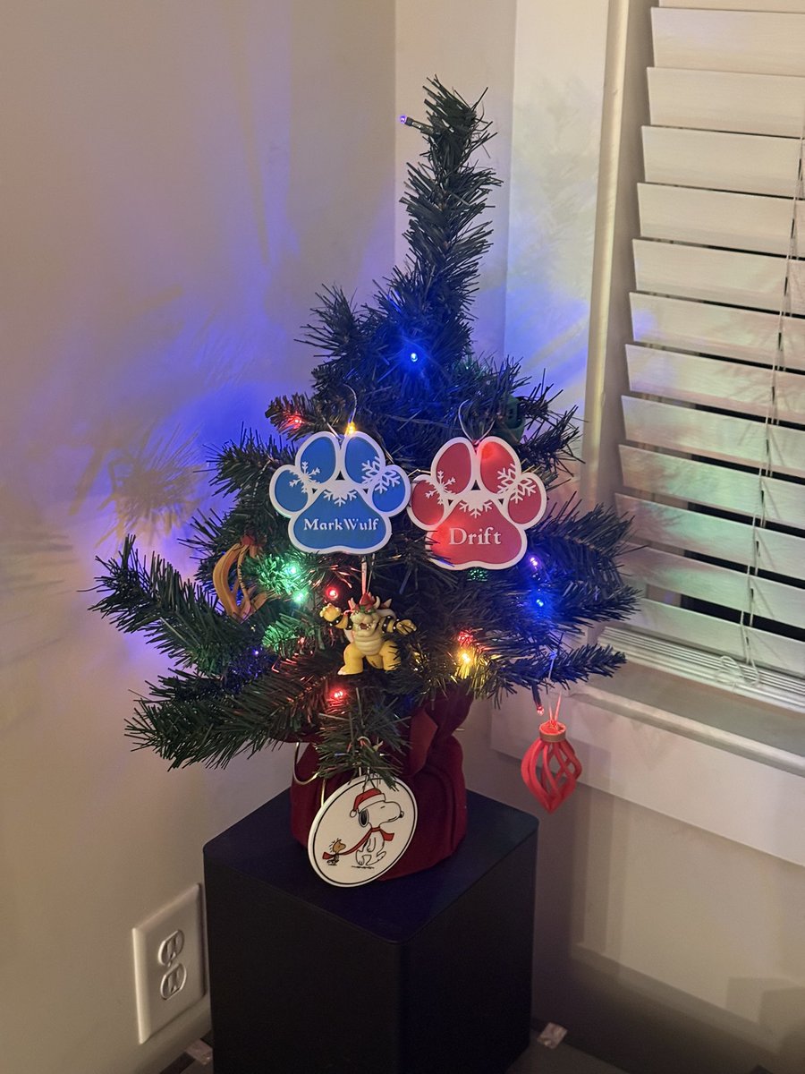 Our cute little tree 🩵 <a href="/drifttheshep/">Drift 🔜 FWA</a>