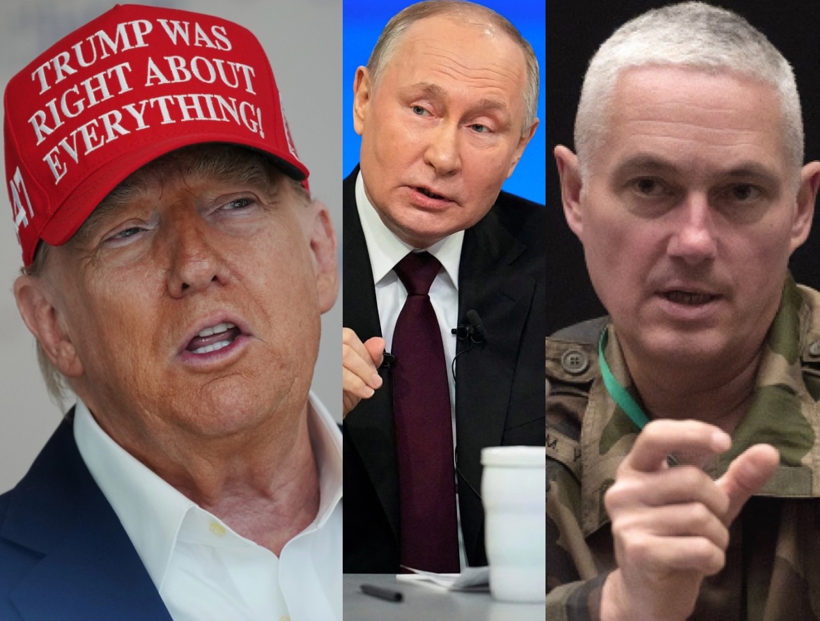 BREAKING: A former top NATO military official slams Donald Trump and says that he "works for Putin" in a brutal takedown that's enraging MAGA world.

The remarks were made in French, but now they're going viral in English...

"Ridiculously inconsistent and incoherent, but hey,"