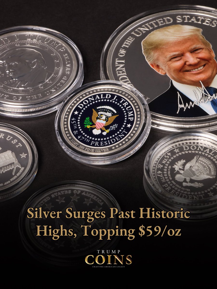 Silver has shattered records, surging to $59 per ounce and