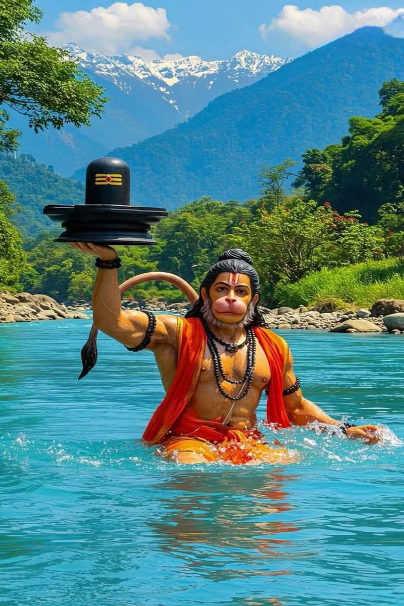 राम दूत अतुलित बल धामा 🚨 
 अंजनी पुत्र पवनसुत नामा 
जय बजरंग बली 
जय श्री राम .... सुप्रभात वंदन
