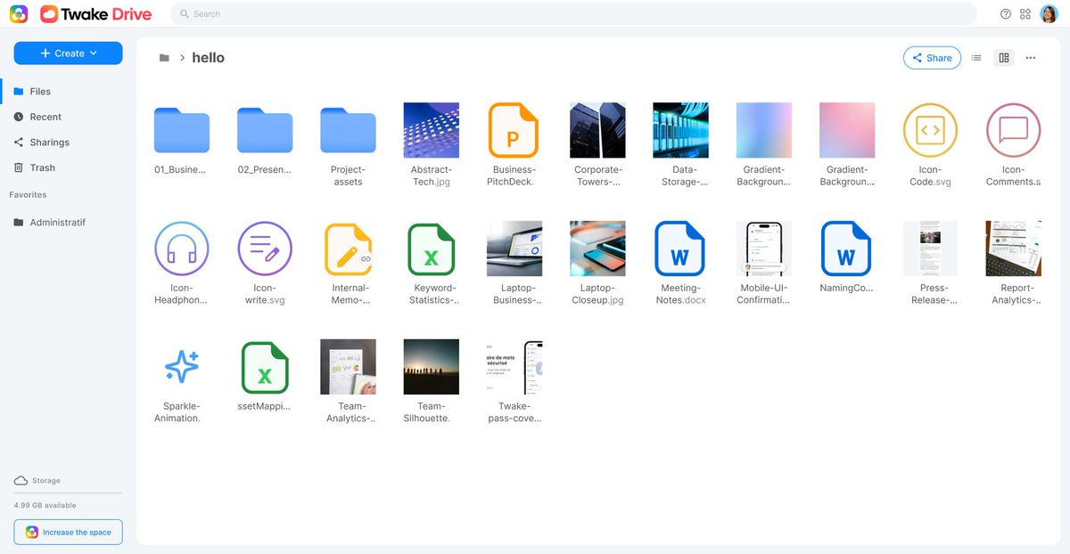GitHub_Daily's tweet image. 用 Google Drive 或 OneDrive 存储文件，数据在第三方服务器上，除了担心隐私问题，订阅费用还越来越贵。

在 GitHub 上找到了 Twake Drive 这个开源云存储方案，项目定位是 Google Drive 的开源替代品，可以部署在自己服务器上。…