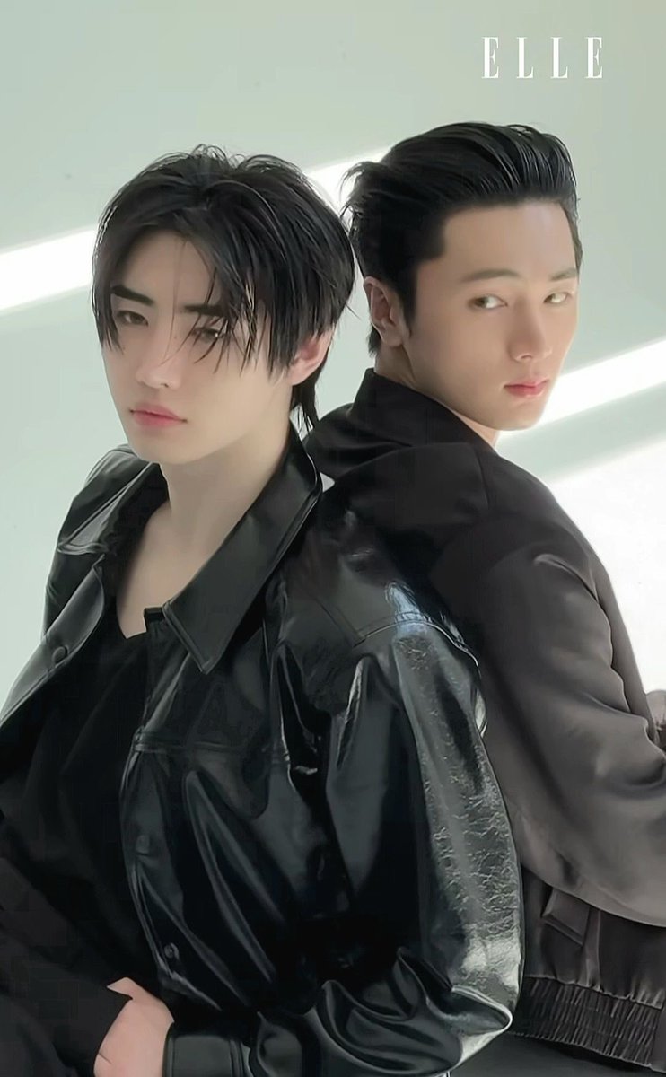 chocojngsng's tweet image. visual chemistry so good