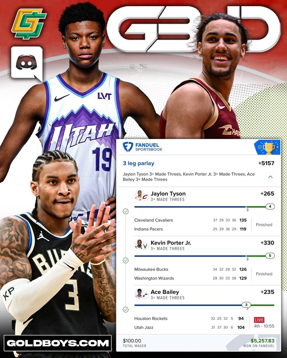 GoldBoys Bets tweet media