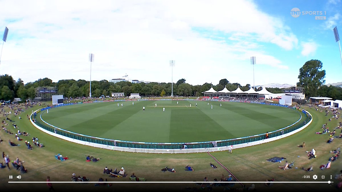 Test cricket in NZ grassy banks >>>>

Watching cricket at big stadiums like the MCG is great.  But nothing beats this cozy view.