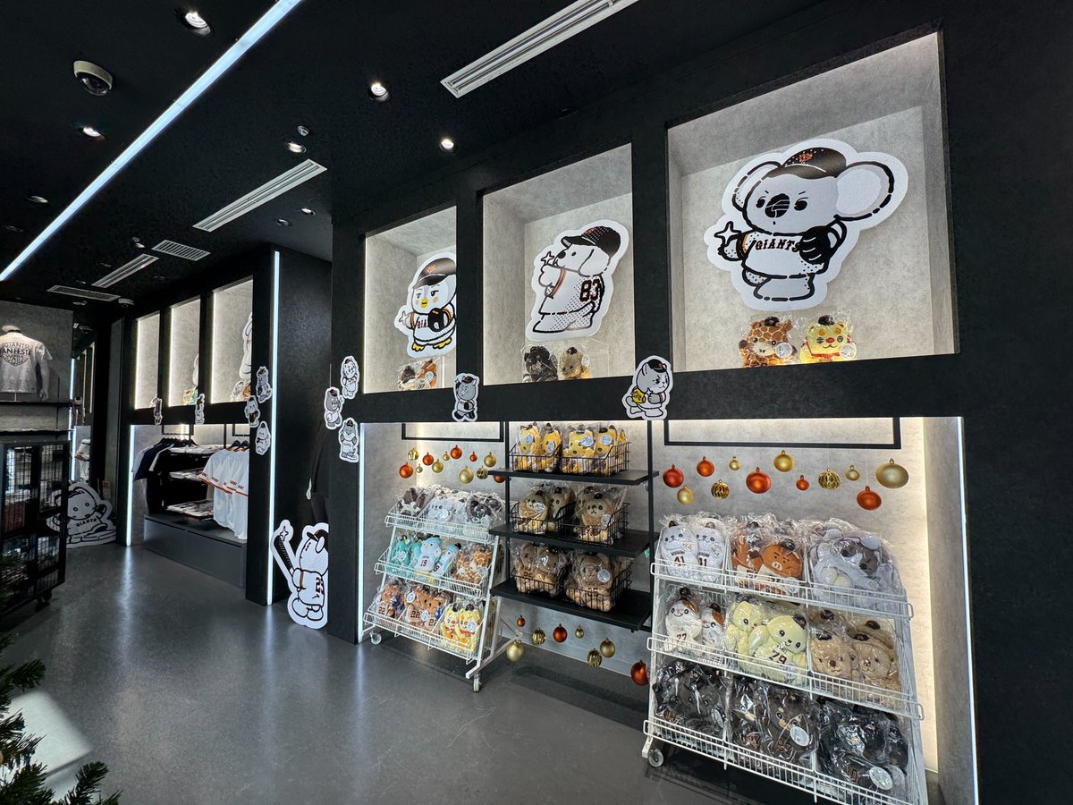 🐻🐧🦊「GIANTSパペットPOP UPストア」オープン🦁🐨🐩 可愛いパペット