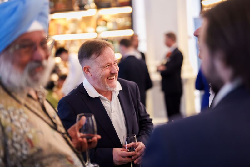 Of stories that connect...

It was an unforgettable touch of the personal at our year-end Media Mixer as Ambassador Artis Bertulis shared his early career experiences from reporting to his first byline to his instrumental role in setting up the first television news channel in