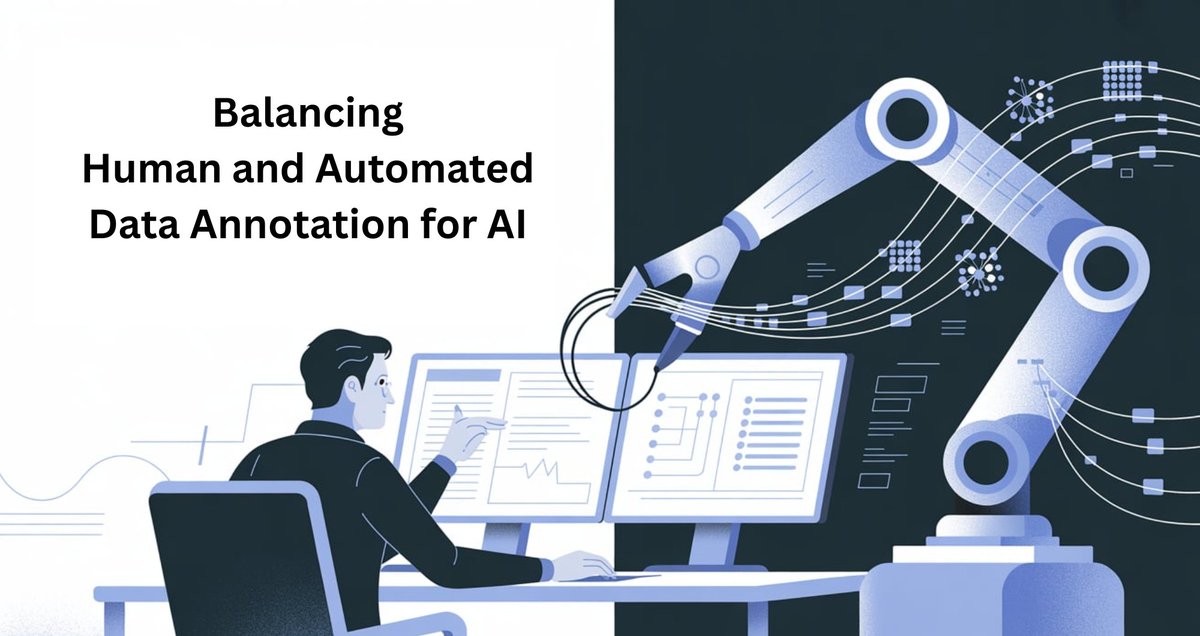 brownwalshh's tweet image. New blog alert! 🚀 Discover how balancing human insight and automated tools leads to smarter, more accurate AI — a must-read for ML teams.

Dive in: techbloggingworld.com/balancing-huma…

#AI #DataAnnotation #MachineLearning