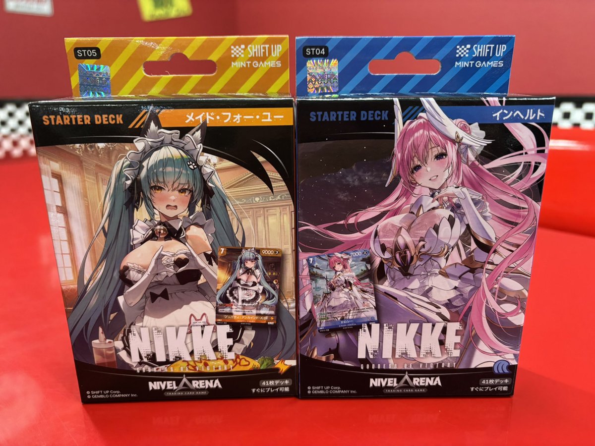 商品情報】#NIVELARENA #勝利の女神NIKKE ✨スターターデッキ