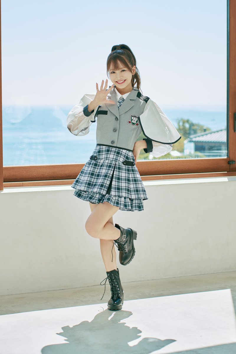 直筆生写真 NMB48 青春のデッドライン 坂田心咲