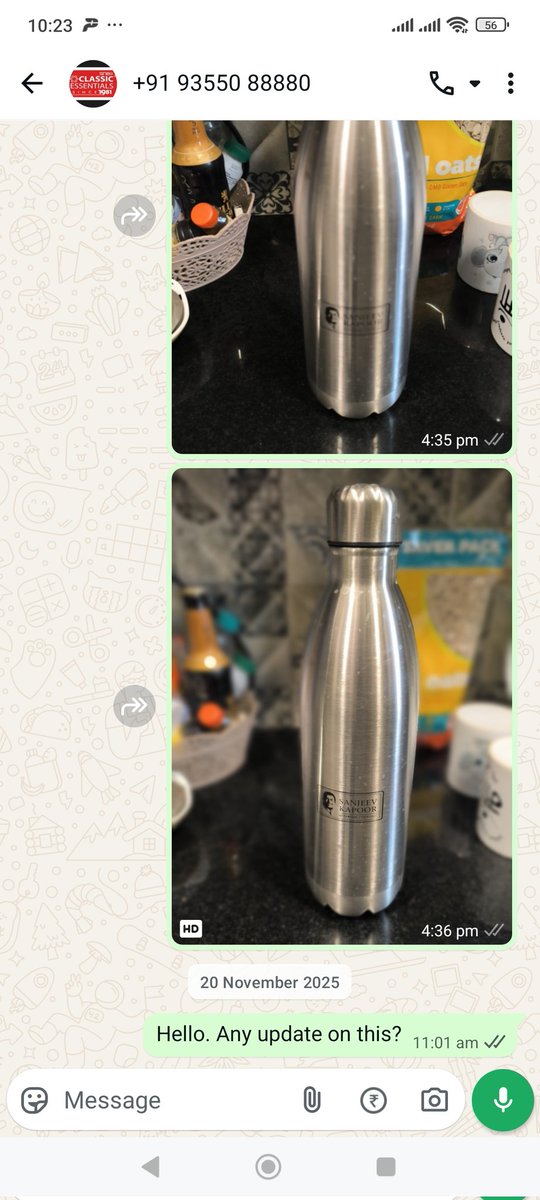 PranujSinghal's tweet photo. .@TabaassumP71269 
#classicessential #snbenterprises #utensils #kitchenware #serveware #bottles https://t.co/tSvq3L2TQk