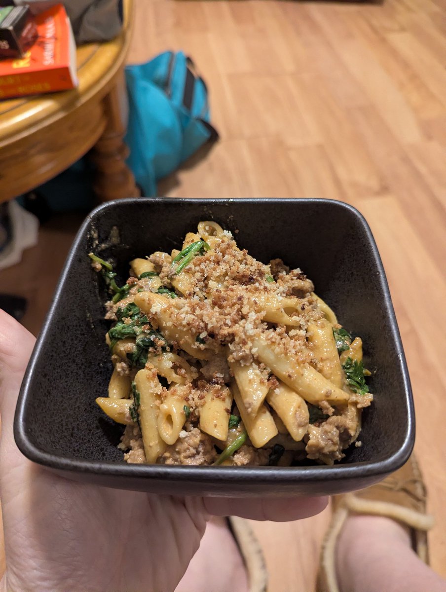 Gochujang beef pasta bowl